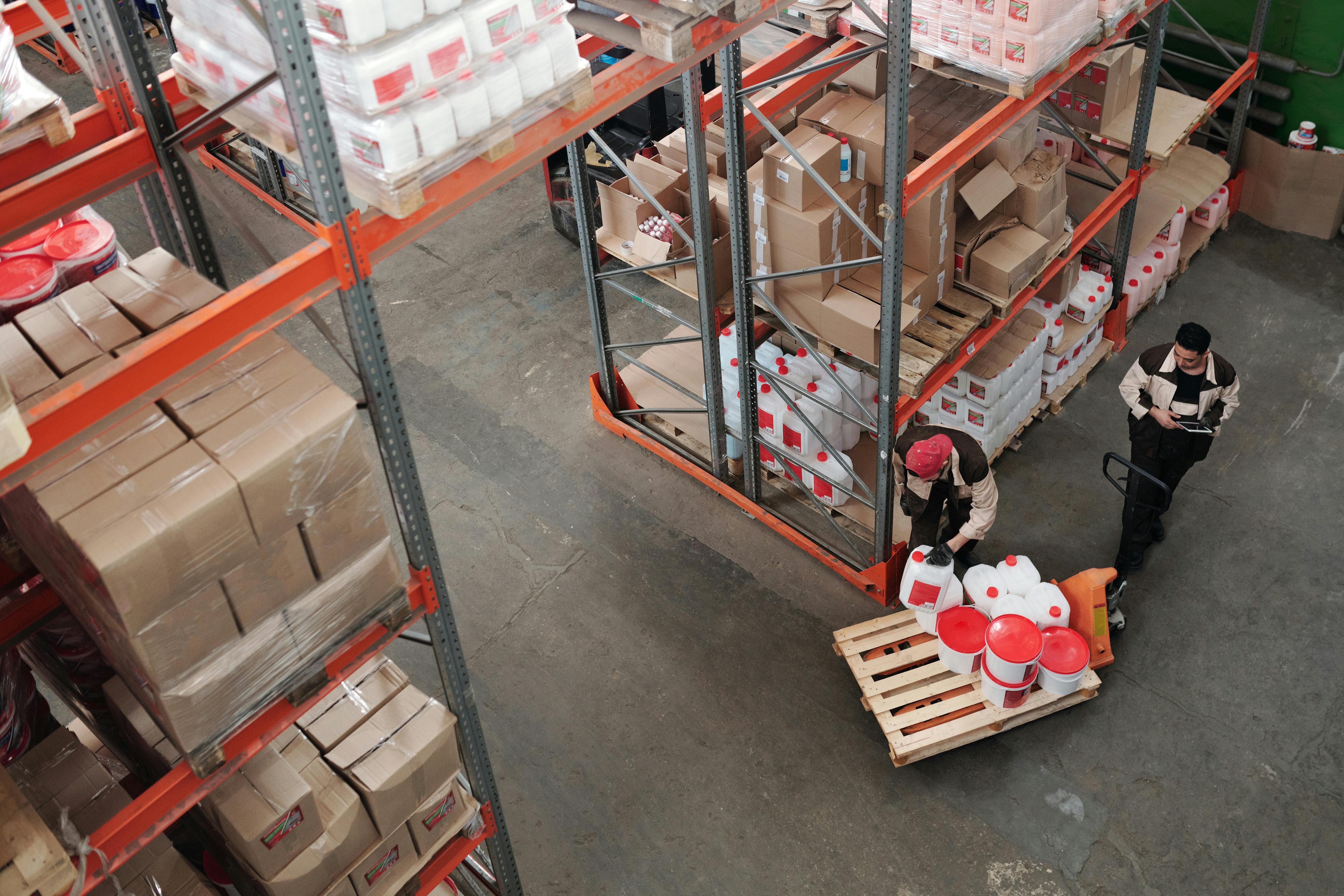 New System Electronic warehouse and logistics center